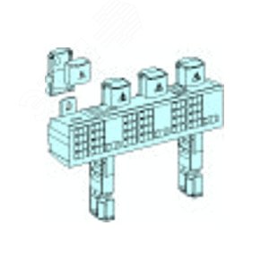 Блок распределительный multiclip, 160А половинной длины, 4 полюса Prisma Plus G | 04018 | Schneider Electric - фото 4