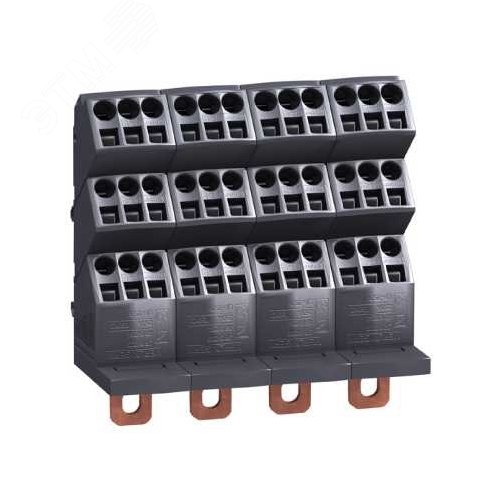 РАСПР.КОЛОД. POLYBLOC, 250 A, 4 ПОЛЮСА | 04034 | Schneider Electric - фото 3