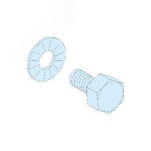40 ВИНТ.M6Х16 ДЛЯ ШИН С РЕЗЬБ.ОТВЕР.630A | 04195 | Schneider Electric - фото 5