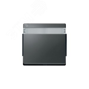 Клавиша с полем для надписи антрацит (MTN343914) 6