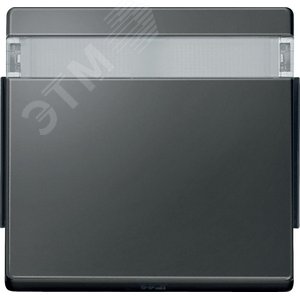 Клавиша с полем для надписи антрацит (MTN343914) 4