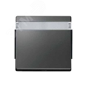 Клавиша с полем для надписи антрацит (MTN343914) 8