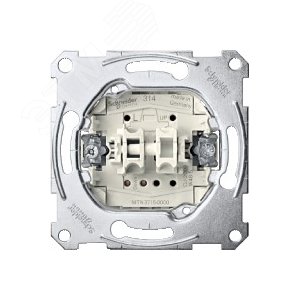 Механизм двухклавишного выключателя жалюзи 6