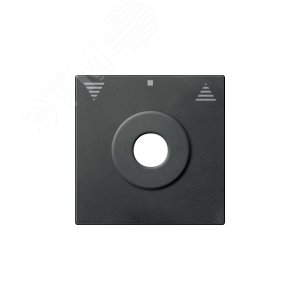 Центральная плата с маркировкой ВВЕРХ/СТОП/ВНИЗ антрацит 6