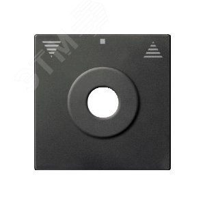 Центральная плата с маркировкой ВВЕРХ/СТОП/ВНИЗ антрацит 7