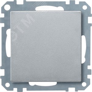 Merten Заглушка алюминий (MTN391860) 2