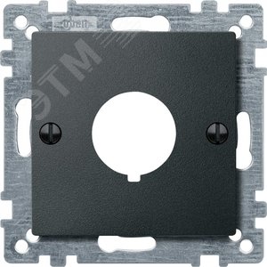 ЦЕНТР. ПЛАТА КОМАНДНЫХ УСТРОЙСТВ, SYSTEM M, ЦВЕТ АНТРАЦИТ | MTN393914 | Schneider Electric 3