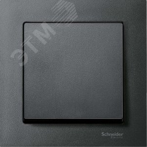 M-Pure Рамка 1 пост антрацит (MTN4010-3614) 2