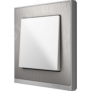 M-Pure D?cor 1-постовая рамка, нерж.сталь/цвет алюминия | MTN4010-3646 | Schneider Electric - фото 8