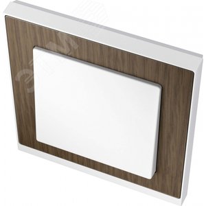 M-Pure Decor Рамка 1 пост дуб/бриллиантовый белый (MTN4010-3674) 5