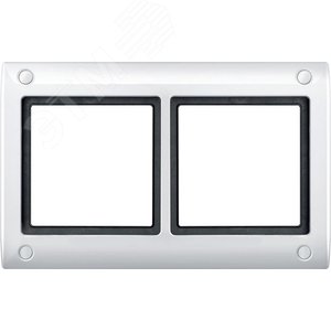 РАМКА 2 ПОСТА, С БОЛТАМИ, AQUADESIGN, ЦВЕТ ПОЛЯРНО-БЕЛЫЙ | MTN401219 | Schneider Electric - фото 5