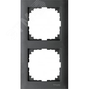 M-Pure 2-постовая рамка, антрацит | MTN4020-3614 | Schneider Electric - фото 3