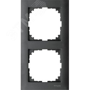 M-Pure 2-постовая рамка, антрацит | MTN4020-3614 | Schneider Electric - фото 4