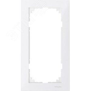 M-Pure 2-постовая рамка без перегородки, полярно-белый | MTN4025-3619 | Schneider Electric - фото 5