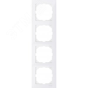 M-Pure Рамка 4 поста полярно-белый (MTN4040-3619) 2