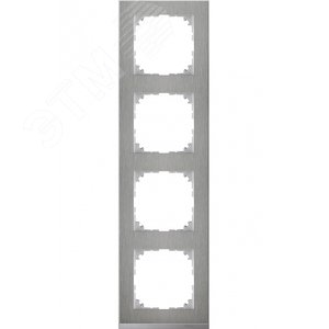 M-Pure Decor Рамка 4 поста сталь/алюминий (MTN4040-3646)