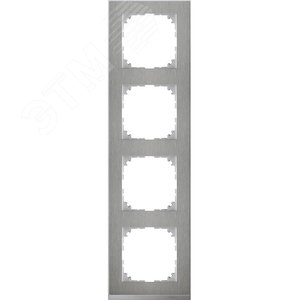 M-Pure Decor Рамка 4 поста сталь/алюминий (MTN4040-3646) 3