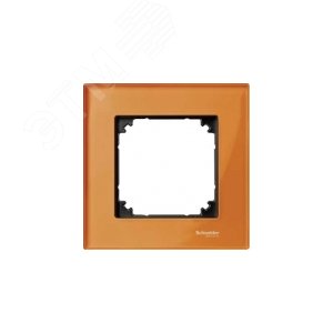 РАМККА СТЕКЛЯН.1-МЕСТНАЯ ОРАНЖ.КАЛЬЦИТ | MTN404102 | Schneider Electric - фото 5