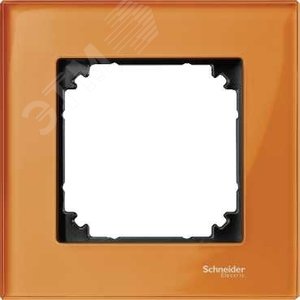РАМККА СТЕКЛЯН.1-МЕСТНАЯ ОРАНЖ.КАЛЬЦИТ | MTN404102 | Schneider Electric - фото 4