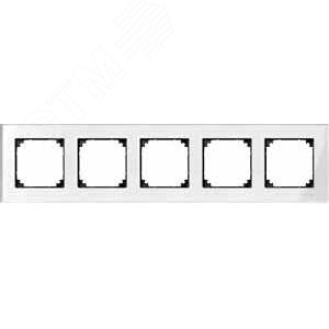 Рамка 5 постов стеклянная бриллиант 4