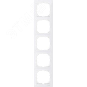 M-Pure 5-постовая рамка, полярно-белый | MTN4050-3619 | Schneider Electric - фото 4