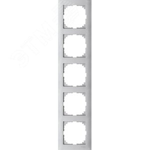 M-Pure 5-постовая рамка, цвет алюминия | MTN4050-3660 | Schneider Electric - фото 5