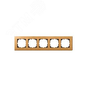 РАМКА ДЕРЕВЯН.5-МЕСТНАЯ БУК | MTN4055-3470 | Schneider Electric - фото 7