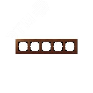 РАМКА ДЕРЕВЯН.5-МЕСТНАЯ ВИШНЯ | MTN4055-3472 | Schneider Electric - фото 6