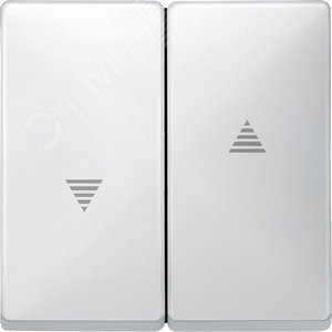 Sys D Клавиша 2шт для жалюзей белый (MTN411519) 3