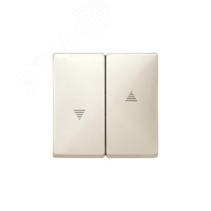 КЛАВИША Х2 ДЛЯ ЖАЛЮЗИ И КНОП., БЕЖ | MTN411544 | Schneider Electric 5
