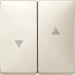 КЛАВИША Х2 ДЛЯ ЖАЛЮЗИ И КНОП., БЕЖ | MTN411544 | Schneider Electric 3