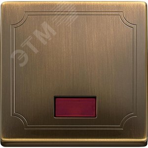 КЛАВИША Х1 С ИНДИКАЦИЕЙ, АНТИЧНАЯ ЛАТУНЬ | MTN411843 | Schneider Electric 4