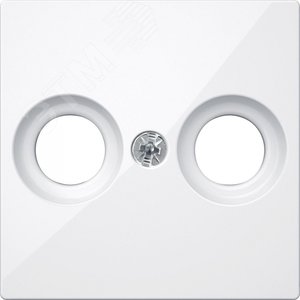 Ц ПЛАТА АНТЕН РОЗЕТКИ 2 ОТВЕРСТИЯ | MTN4122-0325 | Schneider Electric - фото 2