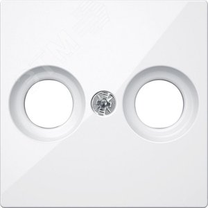 Ц ПЛАТА АНТЕН РОЗЕТКИ 2 ОТВЕРСТИЯ | MTN4122-0325 | Schneider Electric - фото 4