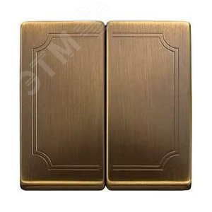 КЛАВИША X2, АНТИЧНАЯ ЛАТУНЬ | MTN412543 | Schneider Electric 3