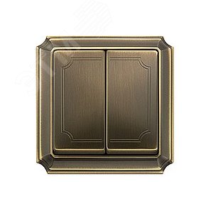 КЛАВИША X2, АНТИЧНАЯ ЛАТУНЬ | MTN412543 | Schneider Electric 4