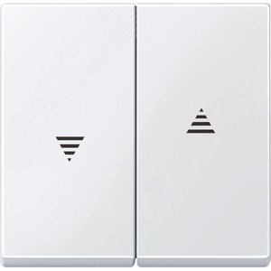 КЛАВИША X2 ДЛЯ РОЛЬСТАВНЕЙ, БЕЛЫЙ | MTN432425 | Schneider Electric 4