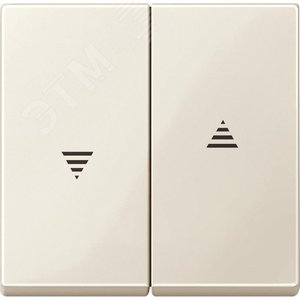 КЛАВИША X2 ДЛЯ РОЛЬСТАВНЕЙ, БЕЖЕВЫЙ - фото 5