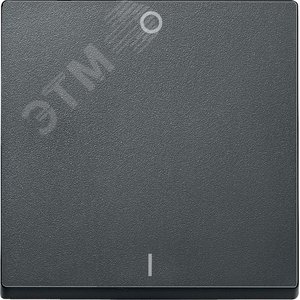 КЛАВИША Х1 С СИМВОЛ. 0/1, АНТРАЦИТ | MTN433214 | Schneider Electric 3