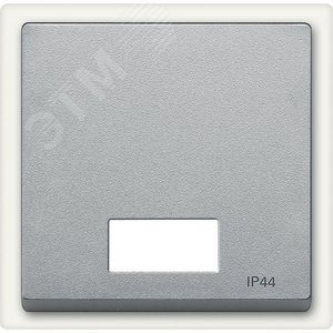 КЛАВИША X1 С ИНДИКАЦИЕЙ IP44 , АЛЮМИНИЙ | MTN433760 | Schneider Electric 3