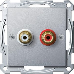 МЕХАНИЗМ АУДИО РОЗЕТКИ АЛЮМИНИЙ - фото 4