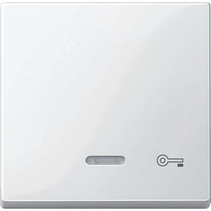 Клавиша с окошком для светоиндикатора КЛЮЧ белый (MTN435319) - фото 4