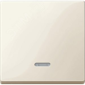 Клавиша с окошком для светоиндикатора бежевый (MTN436044) - Schneider Electric