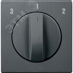 НАКЛАДКА Д/ВЫКЛ.ВЕНТИЛЯТОРА АНТРАЦИТ | MTN437114 | Schneider Electric - фото 2