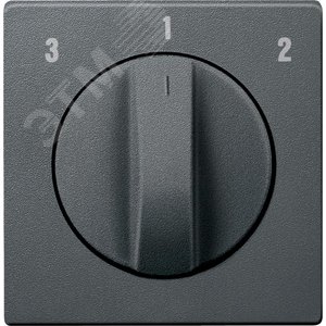 НАКЛАДКА Д/ВЫКЛ.ВЕНТИЛЯТОРА АНТРАЦИТ | MTN437114 | Schneider Electric - фото 3