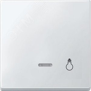 КЛАВИША С ОКОШКОМ Д/СВ.ИНД.СВЕТ БЕЛЫЙ 4