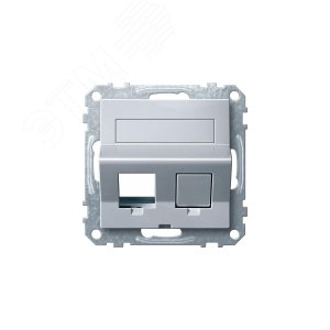 Наклонная плата для Keystone RJ45 алюм | MTN4568-0460 | Schneider Electric - фото 6