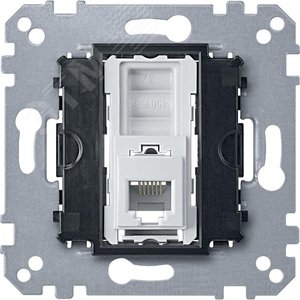 Механизм телефонной розетки RJ12 6 контактов (MTN463500) 4