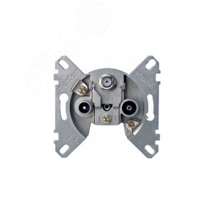 Merten Механизм тройной телевизионной розетки TV/FM оконечный (MTN466097) 9