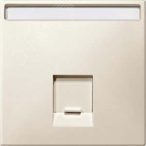 Центральная плата для розетки 1 пост бежевая (MTN466444) - Schneider Electric